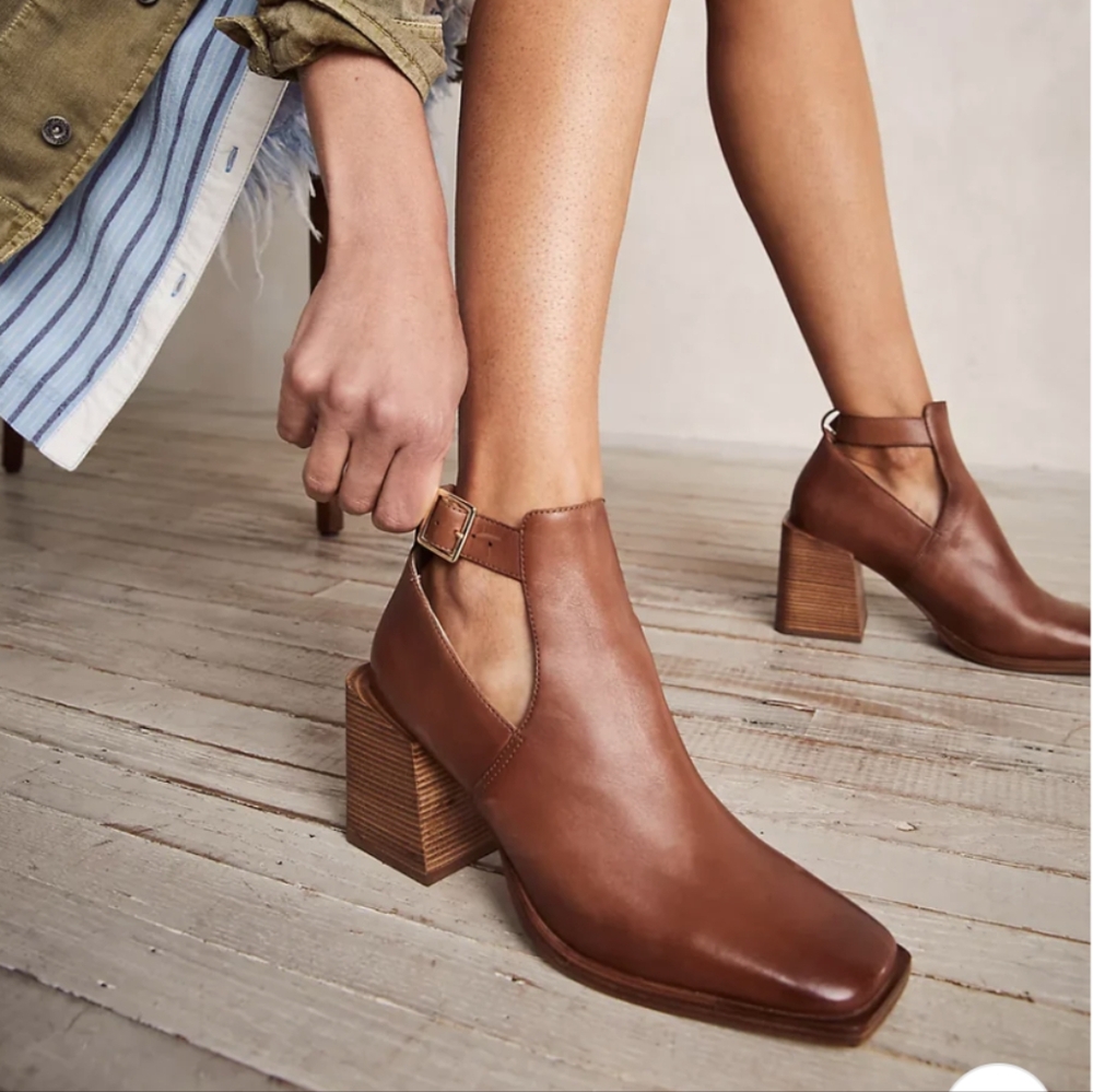 Free People Brady buckle boot